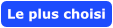 Vignette "le plus choisi" désignant le pack de site internet personnalisé pour une image pro